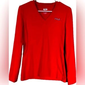 Fila Sport long sleeve activewear shirt. Women’s size Small